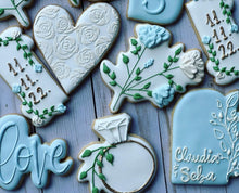 Load image into Gallery viewer, Wedding Theme cookies