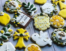 Load image into Gallery viewer, Lemon theme Confirmation / Communion / Baptism cookies