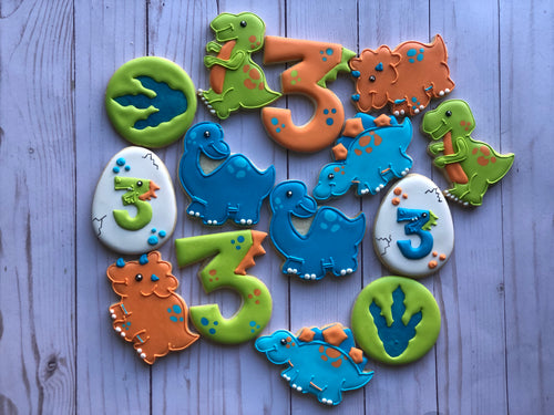 Dinosaur Cookies