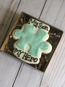 Autism therapists theme cookies