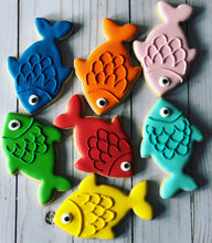 Load image into Gallery viewer, Fish Baby shower cookies