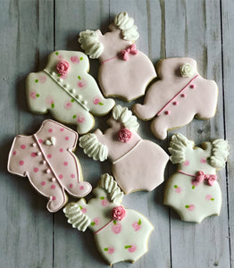 Girl Baby shower cookies