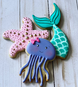 Mermaid theme Cookies