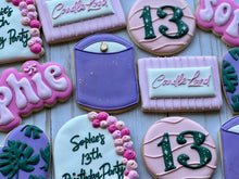 Load image into Gallery viewer, Candle Party Birthday Theme Cookies