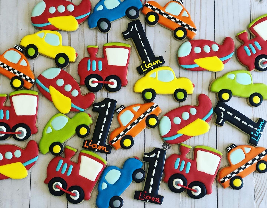 Target Vehicle Cookies Car Theme Cookies – Luli Sweet Shop