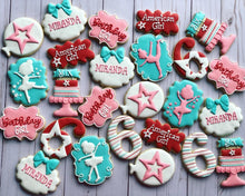 Load image into Gallery viewer, Ballerina American doll Cookies