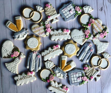 Load image into Gallery viewer, Wedding theme cookies