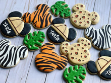 Load image into Gallery viewer, Safari Mickey theme cookies