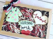 Load image into Gallery viewer, Nursing theme cookies