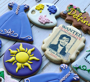 Rapunzel Princess Cookies