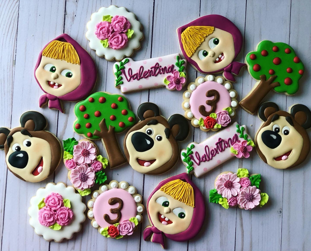 Maya and the bear theme Cookies