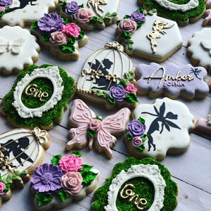 Garden Fairy Theme Cookies