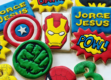 Load image into Gallery viewer, Superheroes Cookies