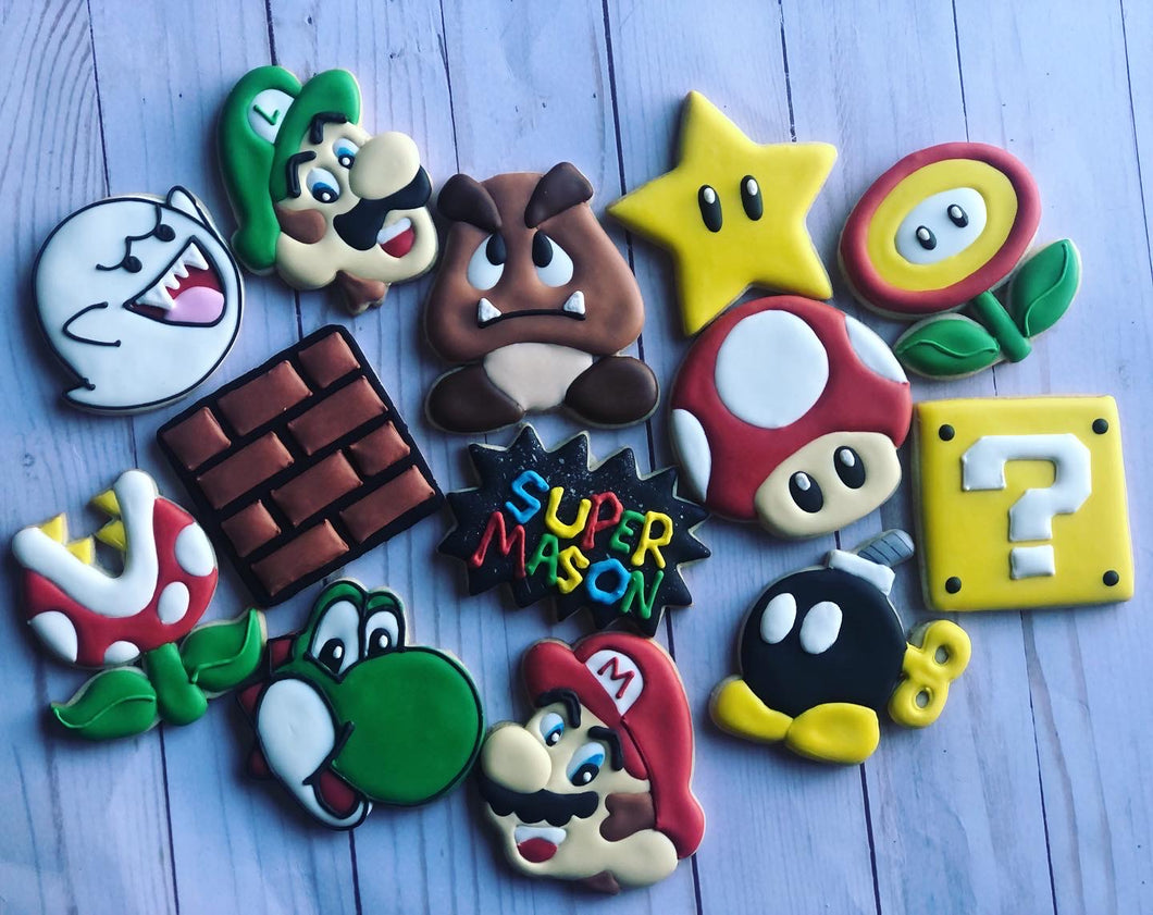 Mario Bro theme Cookies
