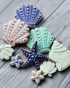 Mermaid theme Cookies