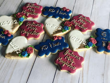 Load image into Gallery viewer, Bridal shower cookies