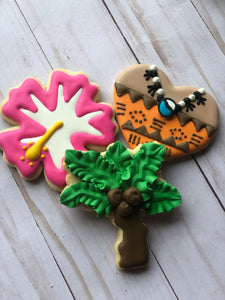 Moana theme cookies