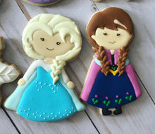 Load image into Gallery viewer, Frozen Princess Cookies