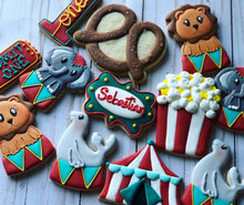 Load image into Gallery viewer, Circus / Carnival theme  Cookies