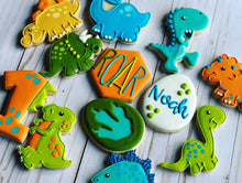 Load image into Gallery viewer, Dinosaur Cookies