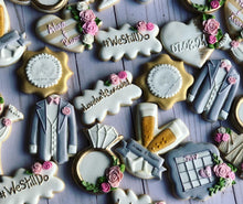 Load image into Gallery viewer, Wedding theme cookies