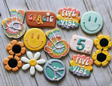 Load image into Gallery viewer, Groovy theme Cookies