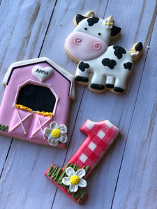 Farm Animal Cookies