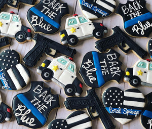 Police theme Cookies