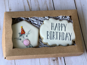 Birthday Gift Cookies