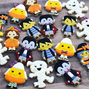 Halloween Characters Sugar  Cookies