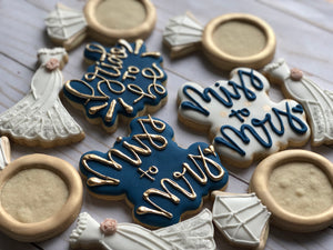 Wedding Bridal shower cookies