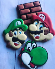 Load image into Gallery viewer, Mario Bro theme Cookies