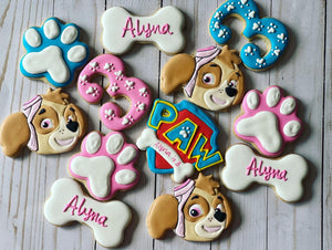 Paw patrol girl theme Cookies