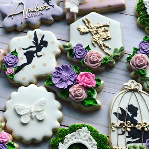 Garden Fairy Theme Cookies