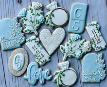 Load image into Gallery viewer, Wedding Theme cookies