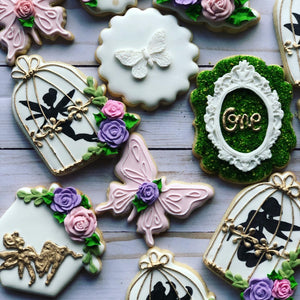 Garden Fairy Theme Cookies