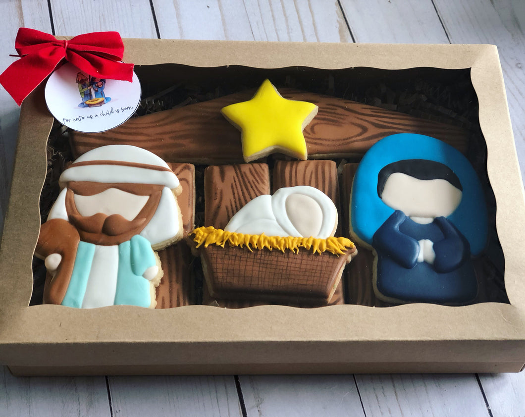 Nativity Christmas Cookies