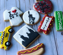 Load image into Gallery viewer, New York theme Cookies
