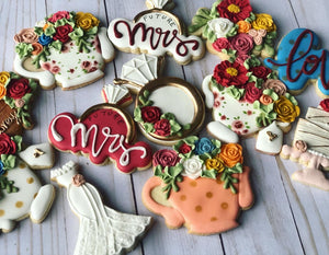 Wedding Bridal shower cookies