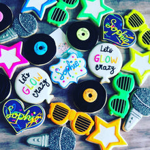 Load image into Gallery viewer, Glow in the dark Neon Cookies