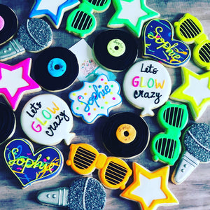 Glow in the dark Neon Cookies