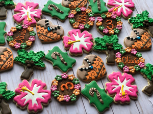 Moana theme cookies