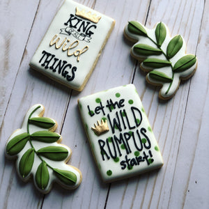 Where the wild things are theme Cookies