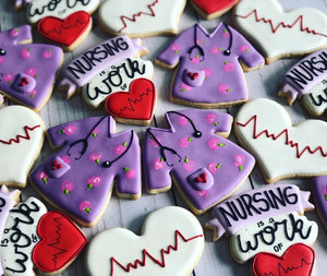 Nurse theme cookies
