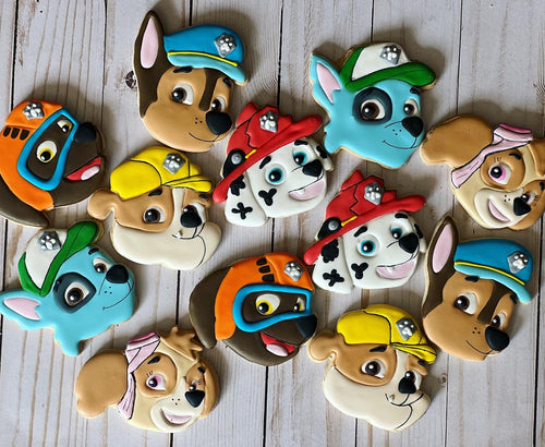 Paw patrol characters Cookies