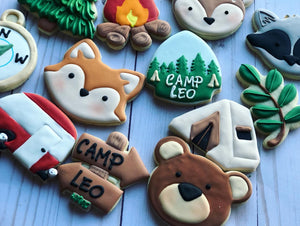 Woodland Theme Cookies