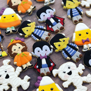 Halloween Characters Sugar  Cookies