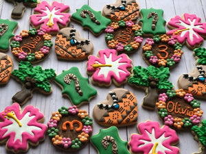 Moana theme cookies