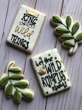 Load image into Gallery viewer, Where the wild things are theme Cookies