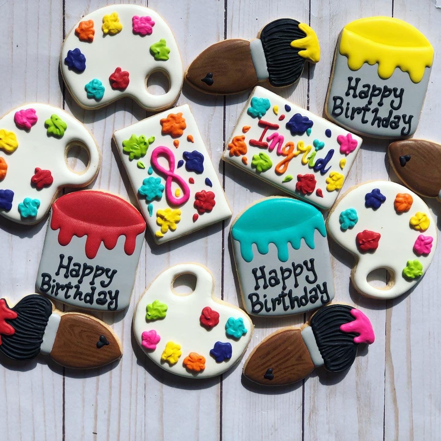 Paint clearance palette cookies